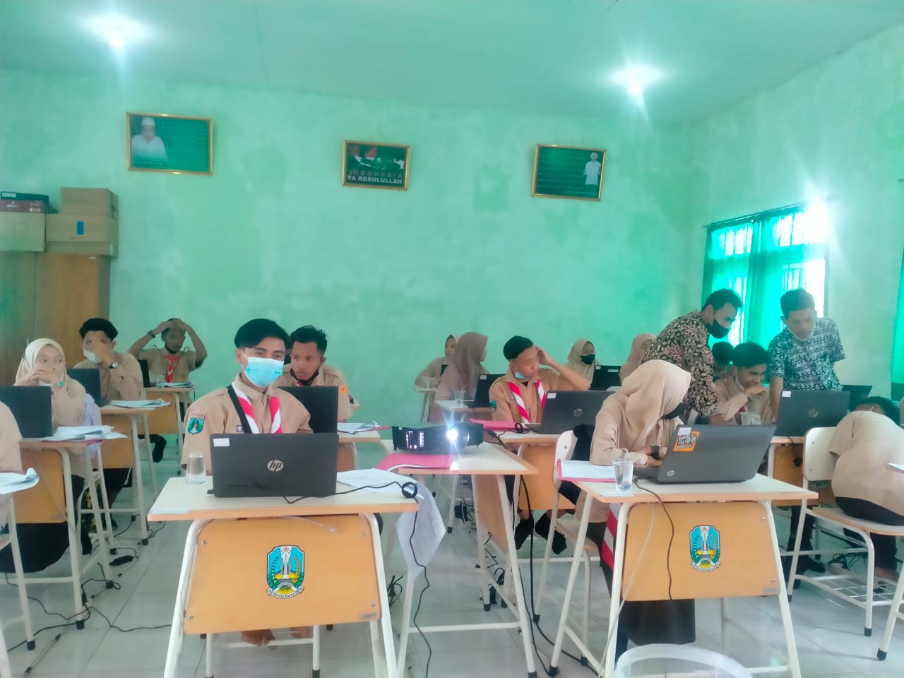 Uji Kompetensi Keahlian (UKK) SMK Manarut Tauhid Sukorejo
